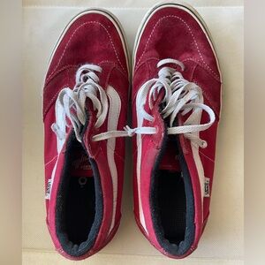 Vans Trujillo Pro Skate Shoes – Red/White – Size 11.5